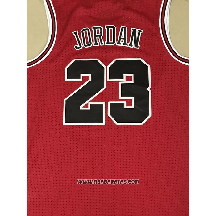 Camiseta Chicago Bulls Michael Jordan #23 1997-98 NBA Finals Mitchell & Ness Rojo